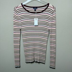 Hatley | Jackie Ribbed Top - Porcelain Peach